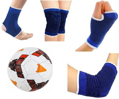 

Ps RED/PURPLE STRIKE FOOTBALL WITH NEE,ANKLE,PALM,ELBOW COMBO(KIT) FOOTBALL SIZE 5 Football Kit