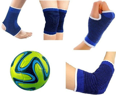

Ps GREEN BRAZUCA FOOTBALL WITH NEE,ANKLE,PALM,ELBOW COMBO(KIT) FOOTBALL SIZE 5 Football Kit