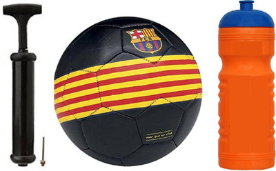 

Nice Barcsa Black Football + ECN Sipper+Air Pump Kit Football Kit