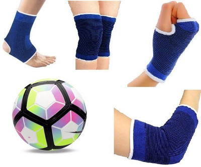 

Aks PINK LALIGA FOOTBALL WITH NEE,ANKLE,PALM,ELBOW COMBO(KIT) FOOTBALL SIZE 5 Football Kit