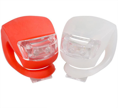 

ARYSHAA 2Pcs Waterproof Super Frog Multicolor LED Bicycle bike Head Light (HNDLGHT) LED Front Light(Multicolor)