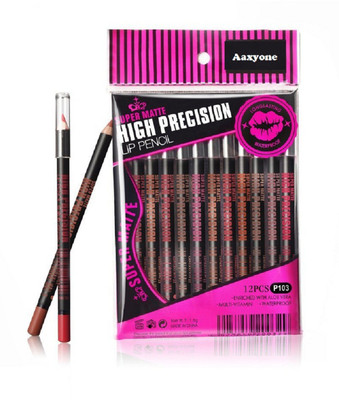 

Aaxyone Super Matte High Precision Lip Liner Pencil(MultiColor)