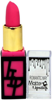 

ROMANTIC MAY Long Lasting Lipstick Moisturizing Pigment Cream Lip Stick Women Lip Beauty Cosmetic Tool(Pink)
