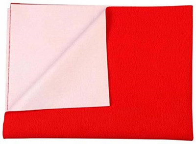

Shreejee Cotton Baby Bed Protecting Mat(Red
