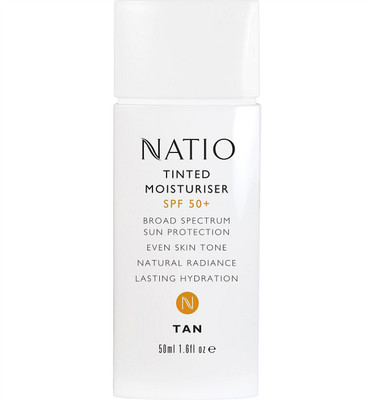 

Natio Tinted Moisturiser SPF 50+ TAN(50 ml)