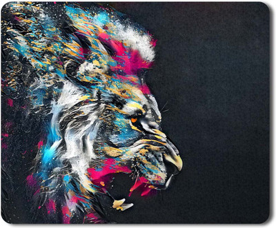 

Eagletail India Abstract Multicolor Lion Mouse Pad Mousepad(Multicolor)