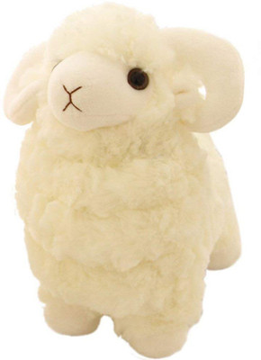 

LITTLEMORE Smooth soft toy musical Sheep for kids - Good gift item for kids(White)