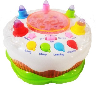 

Collectionmart Musical Magic Cake Toy For Kids(Multicolor)