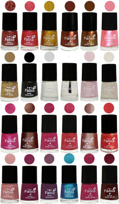 

Fabia Nail Polish (M82) Jerry Wine-Jerry Pink-Jerry Golden-Light Jerry Coffee-Dark Golden-Jerry Peach-Light Golden-Black-White-Top Coat-Lychee-Light Cream-Pink-Light Coffee-Magenta-Shock Pink Light-Light Nude-Red Orange-Shrimp Pastell-Cherry Blossom-Light