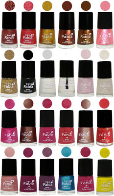 

Fabia Nail Polish (M84) Jerry Wine-Jerry Pink-Jerry Golden-Light Jerry Coffee-Dark Golden-Jerry Peach-Light Golden-Black-White-Top Coat-Lychee-Light Cream-Pink-Light Coffee-Magenta-Shock Pink Light-Light Nude-Red Orange-Shrimp Pastell-Cherry Blossom-Light