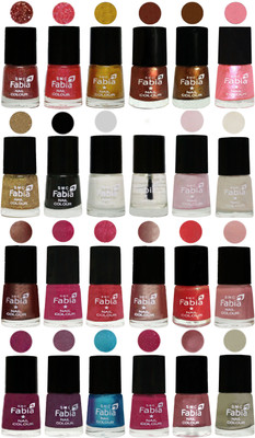 

Fabia Nail Polish (M100) Jerry Wine-Jerry Pink-Jerry Golden-Light Jerry Coffee-Dark Golden-Jerry Peach-Light Golden-Black-White-Top Coat-Lychee-Light Cream-Light Coffee-Magenta-Shock Pink Light-Light Nude-Red Orange-Shrimp Pastell-Cherry Blossom-Light Jam