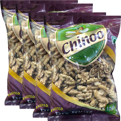 

Chinoo Premium California Walnuts giri 250 gm (Pack of 4) Walnuts(1000 g, Pouch)