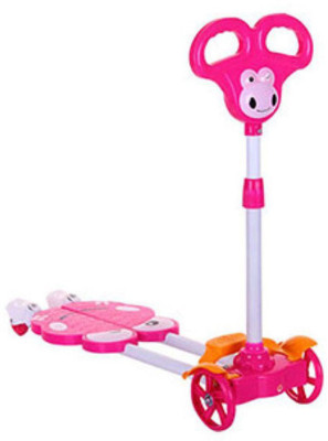 

Naachas Adjustable Handle Bars Scooter For Kids(Pink)