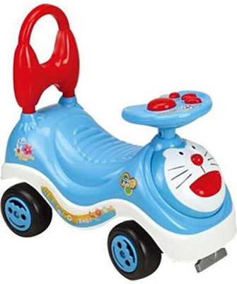 

Toyshine BLUE Cartoon Rider Ride-on Toy with Music, 1.5-3 Years(Multicolor)