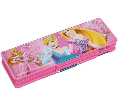 

Goyal Princess Princess Art Plastic Pencil Box(Set of 1, Pink)