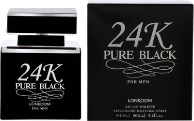 

lonkoom 24k pure black Perfume - 100 ml(For Men)