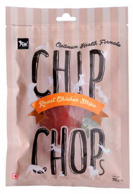 Chip Chop Chicken Strips Dog Snacks, pack of 4 Chicken Dog Treat(70 g, Pack of 4)