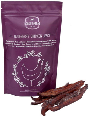 Doggie Dabbas Bluberry Chicken Wheat, Gluten and SOYA Free 85g Blueberry Dog Treat(85 g)