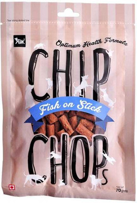 Chip Chops Fish On Stick Dog Snacks, 70 g Pack of 7 Fish Dog Treat(70 g, Pack of 7)