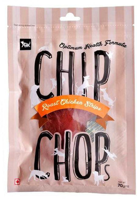

Chip Chops Chicken Strips Dog Snacks, 70 g Pack of 7 Chicken Dog Treat(70 g, Pack of 7)