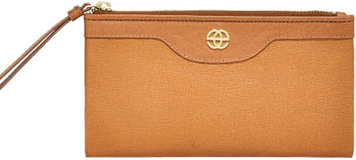 

Eske Veronica Womens Zipper Wallet Pouch(Tan)