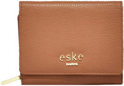

Eske Feme Flap Wallet Pouch(Brown)