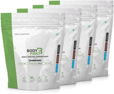 

BodyFirst Whey Protein Concentrate with ProHydrolase Whey Protein(4096 g, Milk Chocolate)