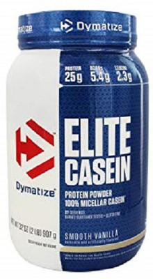 

Dymatize ELITE CASEIN 2LB SMOOTH VANILLA Casein Protein(908 g, VANILLA)