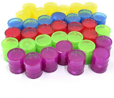 Charming Treasures Hobby Crafts Barrel O Slime Toy - Set of 24 Multicolor Putty Toy