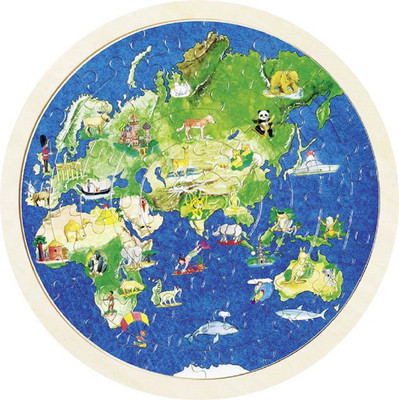 

Goki Puzzle world(57 Pieces)