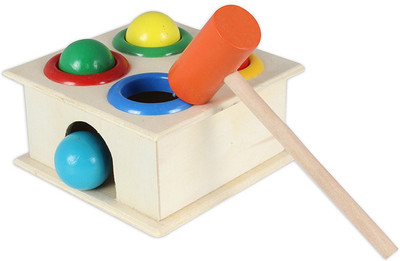 

Baybee Wooden Hammer Case Toy For Kids - 1 Pcs(4 Pieces)