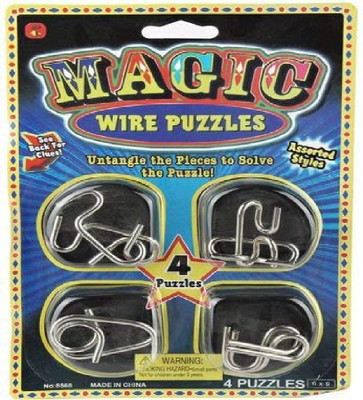 

Texpert Puzzles Mind Game Set of 4(8 Pieces)