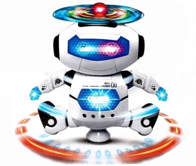 

Charming Treasures Dancing Naughty robot(White)