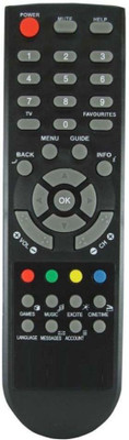 

hyteck Set Top Box Compatible Remote Contoller (Black) Remote Controller(Black)