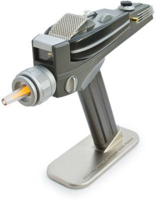 

DesireDesire Original Star Trek Phaser - Gesture Controlled Universal Remote by The Wand Company Remote Controller(gray)