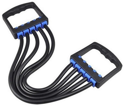 

FITNESS AID CHEST EXPANDER GYMMING ROPE Resistance Tube(Multicolor)