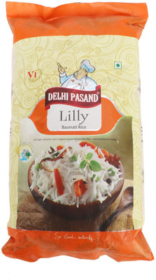 

Delhi Pasand Lilly Basmati Rice (Medium Grain, Unpolished)(5 kg)