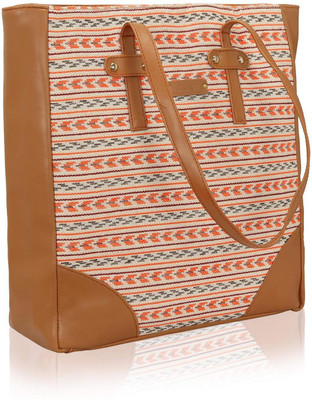 

Kleio Women Casual Multicolor Canvas, PU Tote
