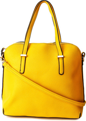 

Kleio Women Casual Yellow PU Sling Bag