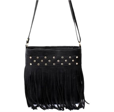 

Talat Fashion Girls Casual, Evening/Party Black PU Sling Bag