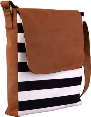 

Kleio Girls Casual Brown PU Sling Bag