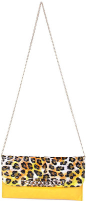 

Kleio Women Evening/Party Multicolor PU Sling Bag