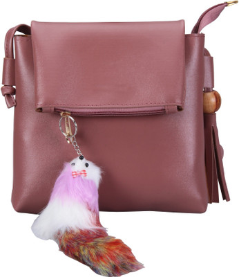 

AIZAH Girls Casual, Evening/Party Purple PU Sling Bag