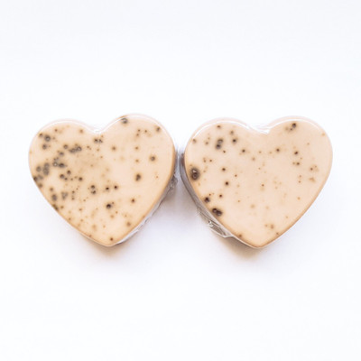 

Pics And You Chocolate Coffee Aroma Heart Handmade Soap Pack 2 (2 Soaps, 2.5 x 2.5 x 1 inch, 100 gram)(10 g, Pack of 2)