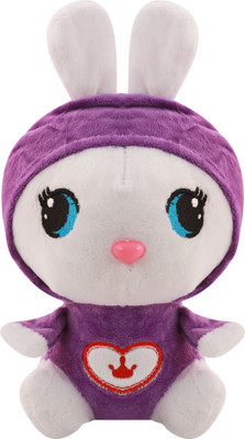 

Miss & Chief Cute Easter Bunny Rabbit Soft Stuff Plush Toy for Babies Kids - Perfect Gift For Kids - 20 cm(Purple)