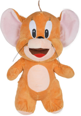

Unicorn Premium Quality of Cartoon Jerry only Stuffed Soft Toy - 11 cm(Brown)
