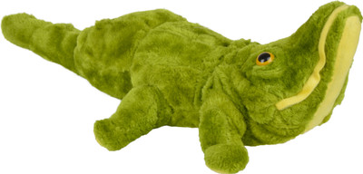 

Unicorn Crocodile Stuffed Soft Plush Toy for Kids - 25 cm(Green)