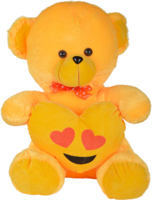 

Unicorn Cute Soft Toys Smiley Teddy Bear for Kids - 20 cm(Yellow)