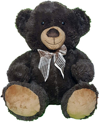 

twiddle Teddy Bear Soft Toy for Kids Cute and Cuddly Premium Quality Dark Brown - 40 cm(Brown)