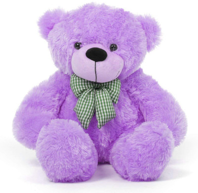 

GIFTERIA STUFF PURPLE TEDDY BEAR - 88 cm(Purple)
